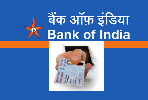 Update PAN Card in Bank of India Account