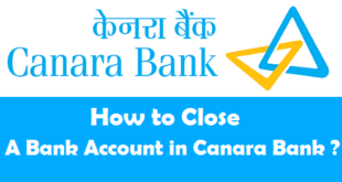 Close Bank Account in Canara Bank