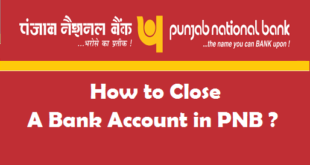 Close Bank Account in PNB