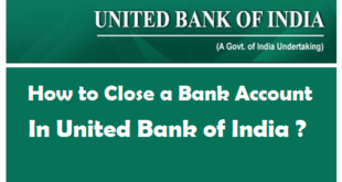 Close United Bank of India Account