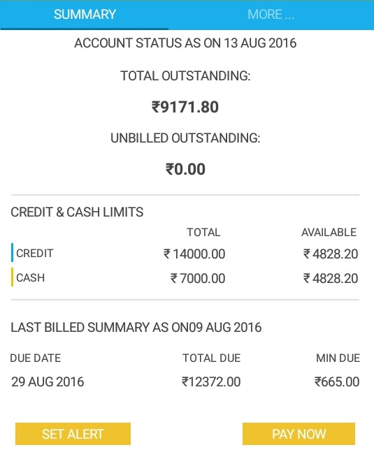 Check SBI Credit Card Due Amount Online
