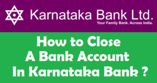 How to Close a Bank Account in Karnataka Bank