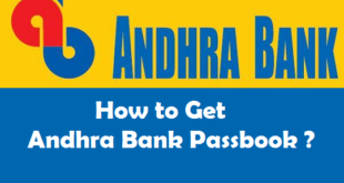 How to Get New Bank Passbook in Andhra Bank