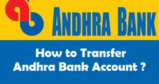 How to Transfer Andhra Bank Account