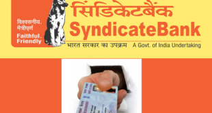How to Update PAN Card in Syndicate Bank Account