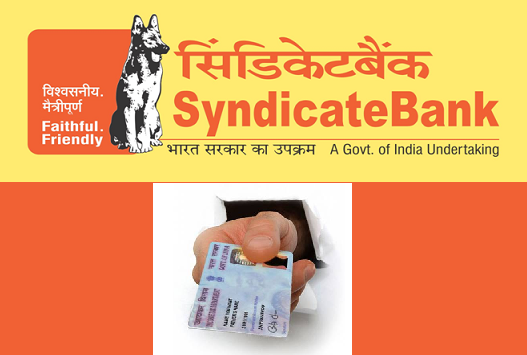 How to Update PAN Card in Syndicate Bank Account