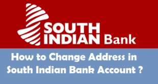 How to Change Address in South Indian Bank Account