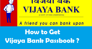 How to Get Vijaya Bank Passbook