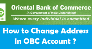 How to Change Address in OBC Account