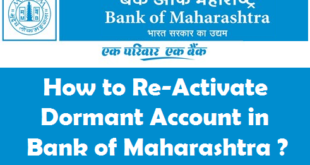 How to Reactivate Dormant Account in Bank of Maharashtra