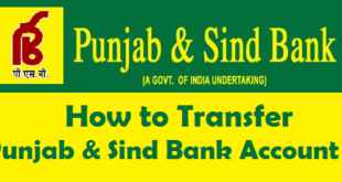 How to Transfer Punjab & Sind Bank Account