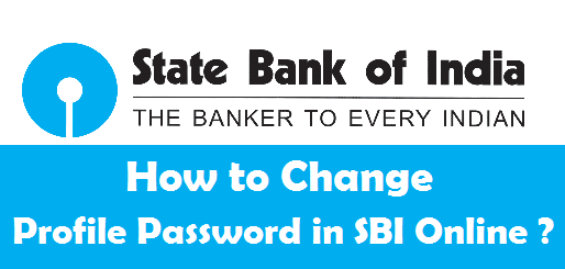 how-to-change-profile-password-in-sbi-online