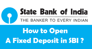 How to Open a Fixed Deposit in SBI
