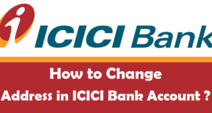 How to Change Address in ICICI Bank Account