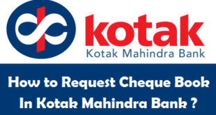 How to Request Cheque Book in Kotak Mahindra Bank