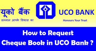 How to Request Cheque Book in UCO Bank