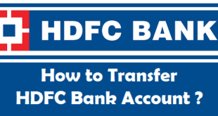 How to Transfer HDFC Bank Account