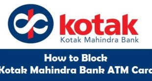 How to Block Kotak Mahindra Bank ATM Card