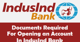 Documents Required for Opening an Account in IndusInd Bank