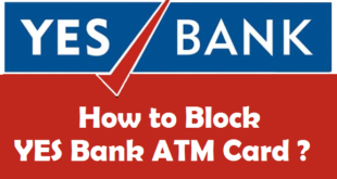 How to Block YES Bank ATM Card