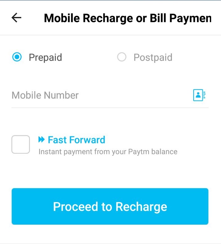 Apply Coupon Code in Paytm