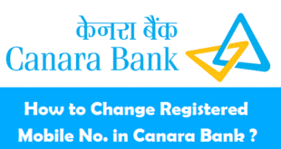 How to Change Registered Mobile Number in Canara Bank