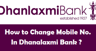 How to Change Registered Mobile Number in Dhanalaxmi Bank