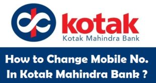How to Change Registered Mobile Number in Kotak Mahindra Bank