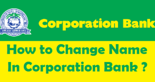 How to Change Name in Corporation Bank Account