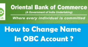 How to Change Name in Oriental Bank of Commerce Account