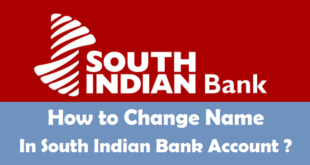 How to Change Name in South Indian Bank Account