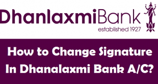 How to Change Signature in Dhanalaxmi Bank Account